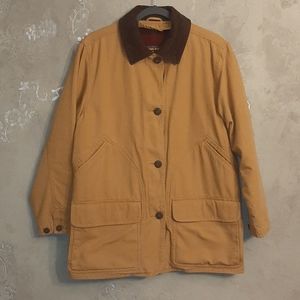 WOOLRICH FLEECE LINED BARN COAT / JACKET